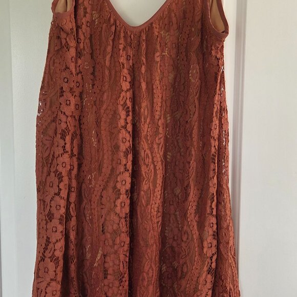 Lovestitch Lace summer dress adustable spagetti straps Feminine Size M/L - Picture 7 of 7